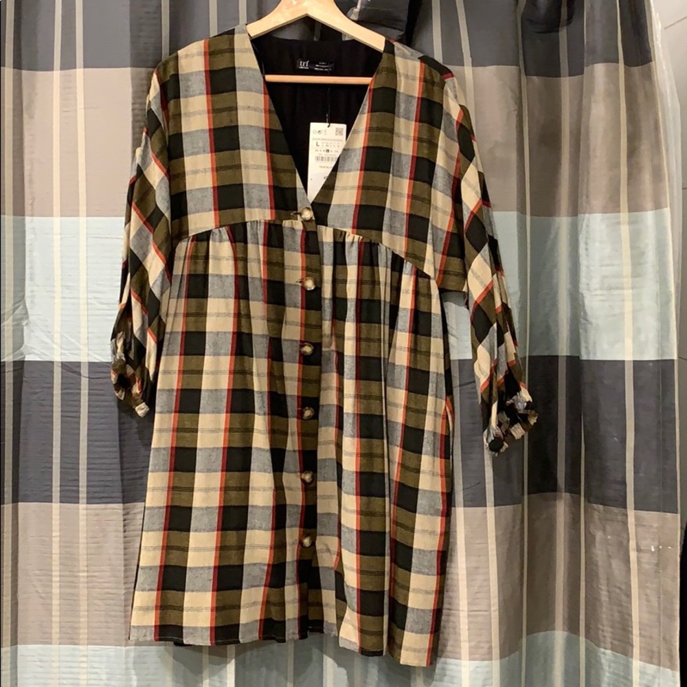 Plaid dress